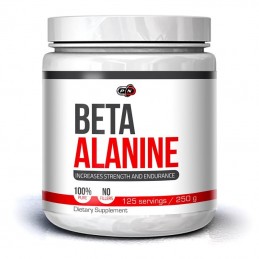 Beta Alanina 250 grame (Oxid Nitric, vasodilatator) Beneficii Beta Alanina: formarea, cresterea si mentinerea masei musculare, p