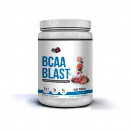 BCAA + Glutamina 500 grame, Pure Nutrition USA Beneficii BCAA Blast: reduce oboseala, creste absorbtia de proteine, mentine masa