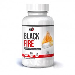 Pure Nutrition USA Black Fire 120 capsule (Arzator grasimi puternic) Beneficii Black Fire: definirea masei musculare, arde grasi