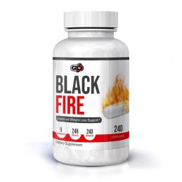 Black Fire 240 capsule (Arzator grasimi puternic), Pure Nutrition USA Beneficii Black Fire: definirea masei musculare, arde gras