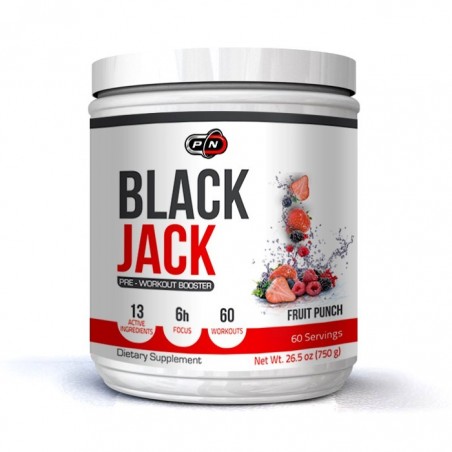 Pure Nutrition USA Black Jack 750 grame, Oxid Nitric Puternic