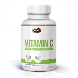 Vitamina C, 500 mg, 100 tablete- Importanta in producerea de colagen, mentine sanatatea oaselor si dintilor Beneficii Vitamina C