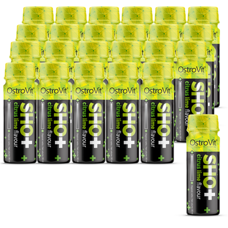 Ostrovit PreWorkout Shot (pentru antrenament si exercitii) - 24x80 ml