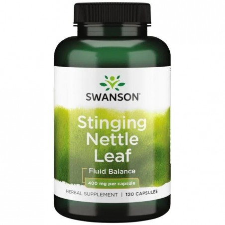 Swanson Stinging Nettle Leaf (Urzica) 400mg - 120 Capsule