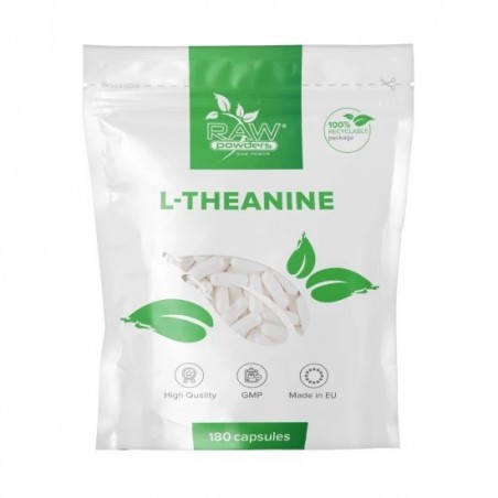 Raw Powders L-Theanine 200 mg 180 Tablete