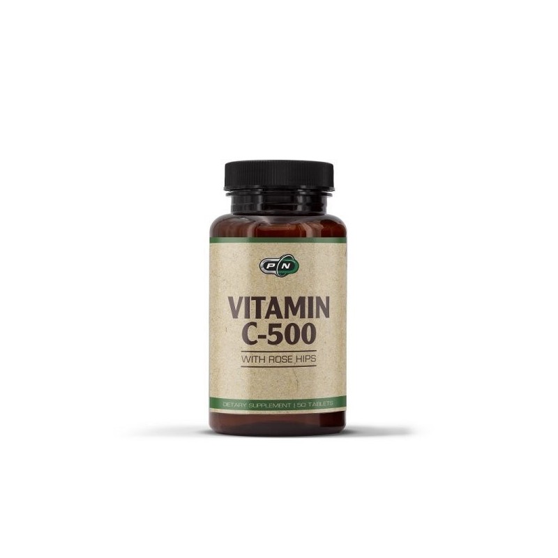 Vitamina C-500, 500 mg - 50 Tablete, Pure Nutrition USA Beneficiile Pure Nutrition Vitamina C-500- antioxidant, sprijin antioxid