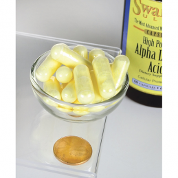 Swanson ALPHA LIPOIC ACID 600 mg - 60 Capsule Beneficii acid alfa-lipoic: Are proprietati antioxidante puternice, minimizeaza ef