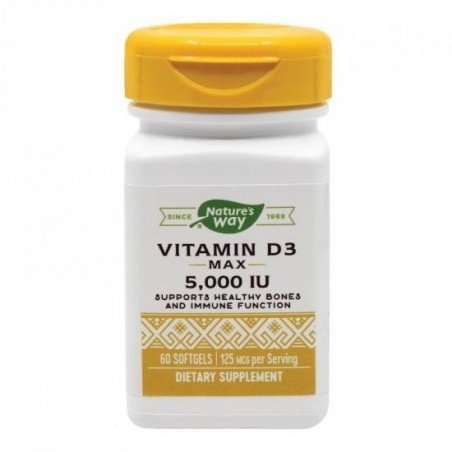 Secom VITAMIN D3 5000UI - 60 Capsule