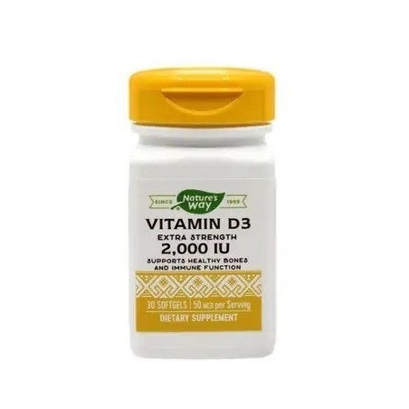 Secom VITAMIN D3 2.000IU (pentru adulti) - 30 Capsule