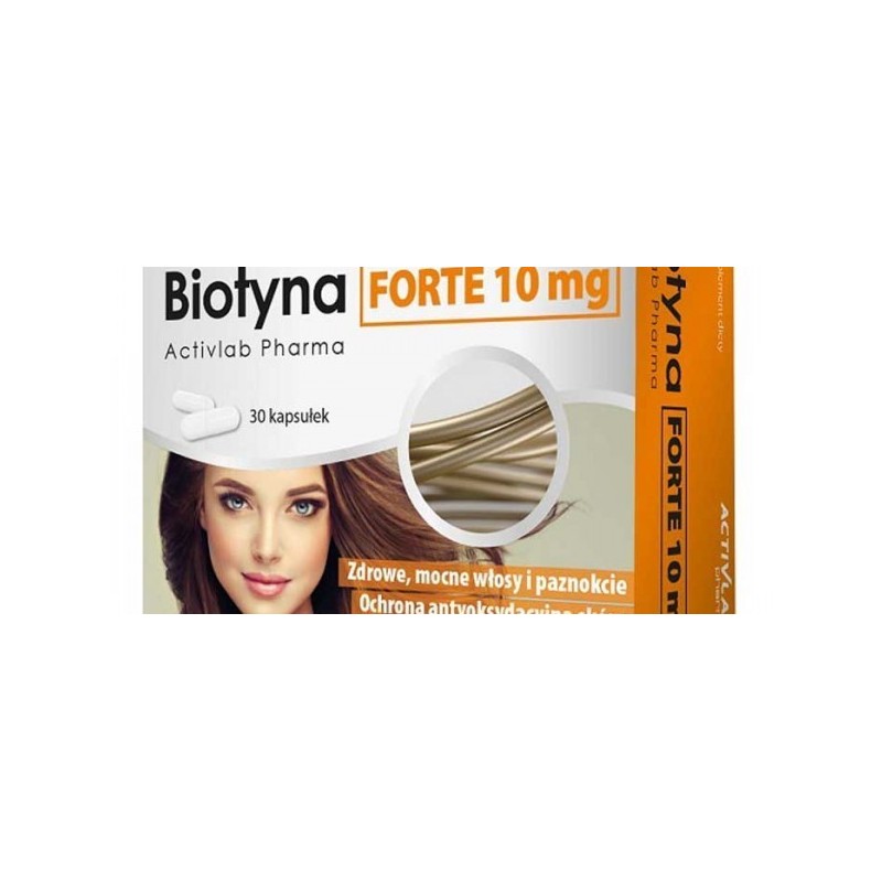 Activlab Biotina Forte 10mg - 30 Capsule Beneficii Biotina: importanta pentru par, piele si sanatatea unghiilor, nutrient esenti