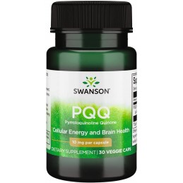 Swanson Ultra PQQ Pirolochinolina Chinona 10mg - 30 Capsule Beneficii Pirolochinolina: ajuta la incetinirea procesului de imbatr