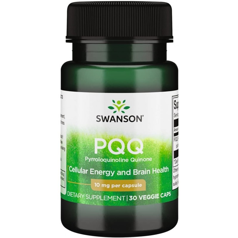 Swanson Ultra PQQ Pirolochinolina Chinona 10mg - 30 Capsule Beneficii Pirolochinolina: ajuta la incetinirea procesului de imbatr