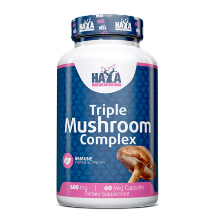 HAYA LABS Triple Mushroom Complex - 60 Capsule