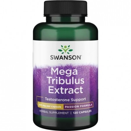 Swanson Mega Tribulus Extract, 250mg - 120 Capsule