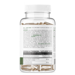 OstroVit Lion's Mane VEGE (coama leului) - 60 Capsule vegane Beneficii Coama leului- nootropic, bun antioxidant, suporta sistemu