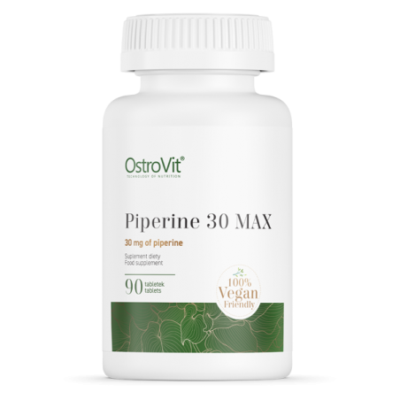 OstroVit Piperine 30 mg MAX - 90 Tablete (piper negru)