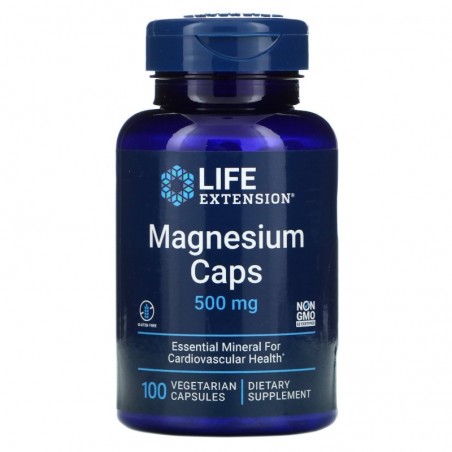 Life Extension Magnesium Caps, 500mg - 100 Capsule