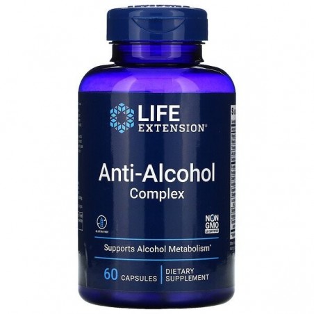 Life Extension Anti-Alcohol Complex - 60 Capsule