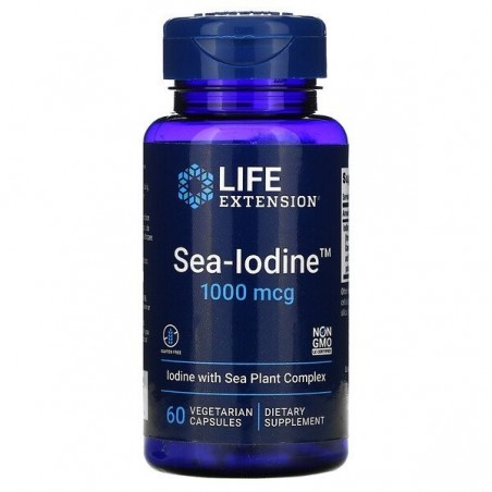 Life Extension Sea Iodine, 1000mcg - 60 Capsule (iodina de mare)