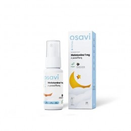 Osavi Melatonin with Passion Flower Oral Spray, 1mg (Blackcurrant) - 25 ml. Beneficii Melatonina- imbunatateste calitatea somnul