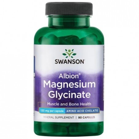 Swanson Albion Magnesium, 133 mg - 90 Capsule