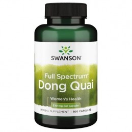 Swanson Dong Quai, 530mg - 100 Capsule Beneficii Dong Quai- mentine echilibrul hormonal, actioneaza ca un afrodiziac, reduce pro