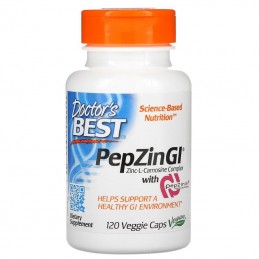 Doctor's Best PepZin GI - 120 Capsule Beneficii PepZin GI- ajuta la ameliorarea disconfortului gastric ocazional, ajuta la susti