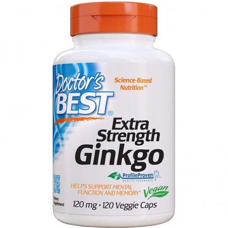 Doctor's Best Extra Strength Ginkgo - 120mg - 120 Capsule