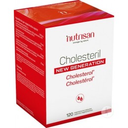 Nutrisan Cholesteril New Generation 120 Capsule (Scadere Colesterol marit si trigliceride) Beneficii Cholesteril New Generation 