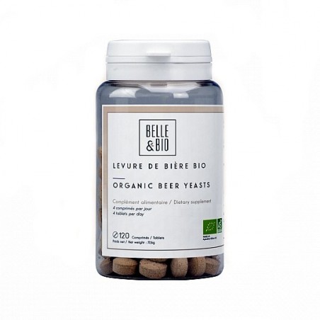 Belle&Bio Brewer's Yeast Bio (Drojdie de bere) - 120 Capsule