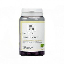 Beauty Organic, 120 Capsule, Imbunatatirea aspectului pielii Beneficii Organic Beauty: concentrat de ingrediente active pentru p