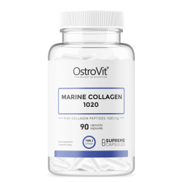 Colagen Marin, 1020 mg,90 Caps- Ajuta la intarirea sintezei fibrelor de colagen, faciliteaza intarirea oaselor si articulatiilor