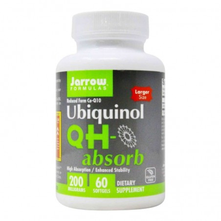 Jarrow Formulas Ubiquinol QH-absorb - 200mg - 60 Capsule