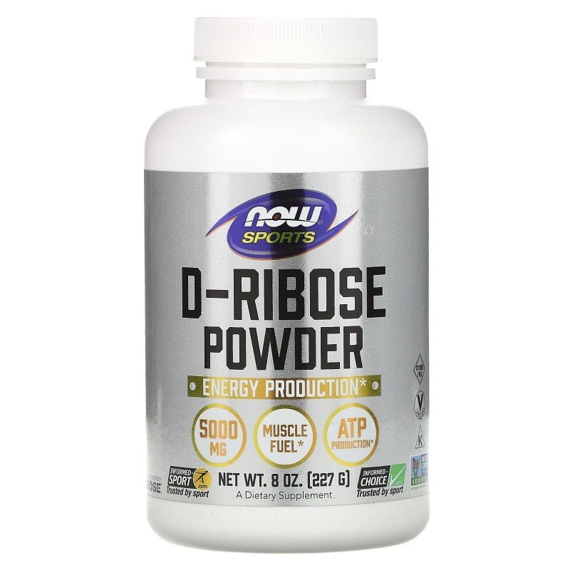 NOW Foods D-Ribose - Powder - 227 grame Beneficii D'Riboza: ajuta recuperarea rezervelor de energie din celulele dvs. Poate imbu