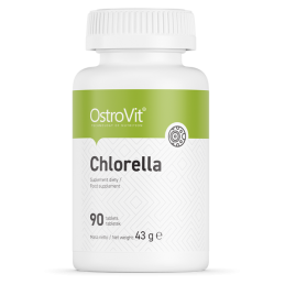 OstroVit Chlorella 90 Tablete Beneficii Chlorella- super-aliment fara compromisuri, o bogatie de fitochimice, proteine, minerale