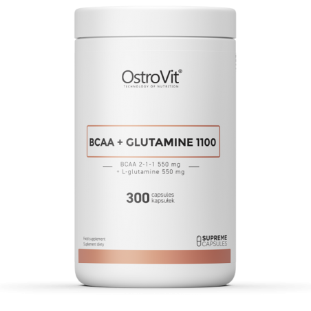 OstroVit Supreme Capsules BCAA + Glutamine 1100 mg - 300 Capsule