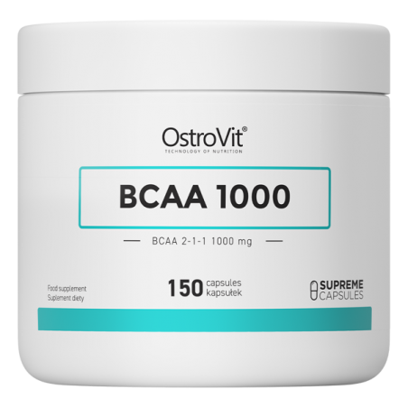 OstroVit Supreme Capsules BCAA 1000 mg - 150 Capsule