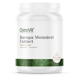 Bacopa Monnieri Extract, 50 g- Contine antioxidanti puternici, poate reduce inflamatia, poate stimula functia creierului Benefic