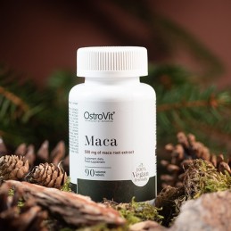 OstroVit Maca 90 Tablete Beneficii Maca- ajuta la cresterea libidoului, benefic in reducerea disfunctiei erectile, benefic in cr