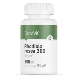 OstroVit Rhodiola Rosea 300 mg - 150 Tablete Beneficii Rhodiola Rosea- poate ajuta la reducerea stresului, poate ajuta la obosea