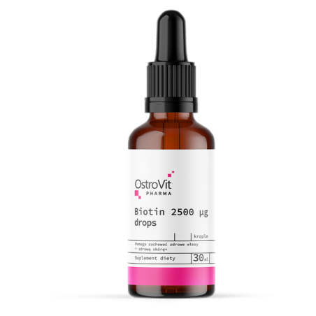 OstroVit Pharma Biotin 2500 µg drops 30 ml (Biotina picaturi)