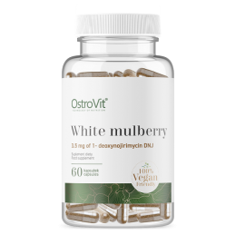 OstroVit White Mulberry VEGE 60 Capsule (Extract din frunze de dud alb) Beneficii White Mulberry VEGE - Extract din frunze de du