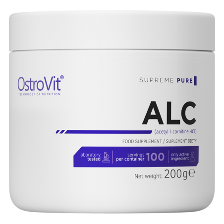 OstroVit ALC Acetyl L-Carnitine pudra 200 grame