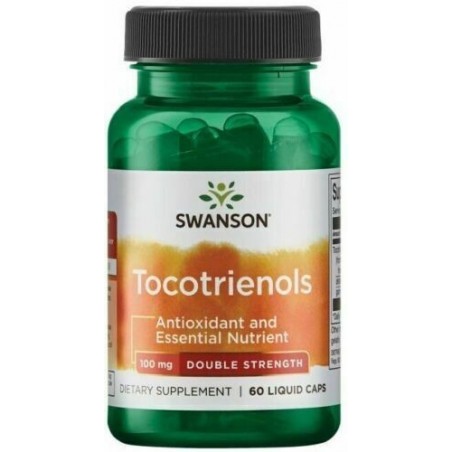 Swanson Tocotrienols - 100mg Double Strength - 60 capsule lichide