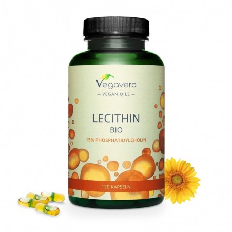 Vegavero Organic Lecitina 120 Capsule