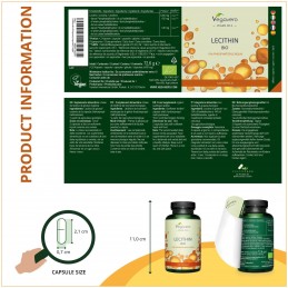 Vegavero Organic Lecitina 120 Capsule BENEFICII LECITINA poate imbunatati starea generala a corpului, poate contribui la scadere