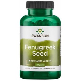 Fenugreek Seed, 610 mg, 90 Caps- Sursa bogata de nutrienti, sustine procesele metabolice sanatoase, reduce senzatia de oboseala 