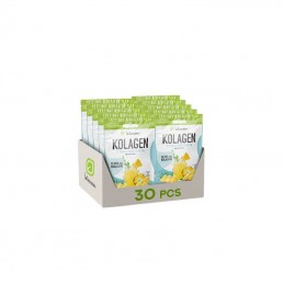 Colagen hidrolizat 30 pliculete, 10.000mg Ananas, Reduce liniile fine si ridurile, imbunatateste hidratarea si fermitatea pielii