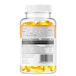 OstroVit Omega 3 180 Capsule Beneficiile Omega 3 ulei de peste: ofera un raport de 3:2 bazat pe dovezi de EPA:DHA, promovează fu