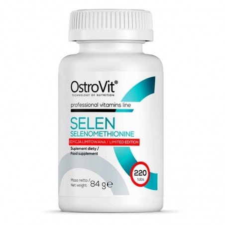 OstroVit Seleniu, Selenometionina 100mcg 220 Tablete